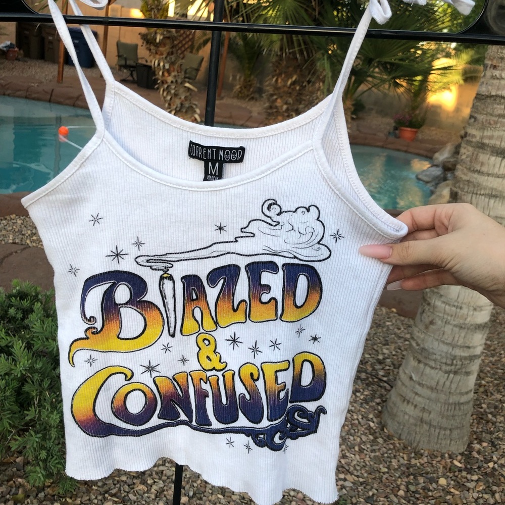 Current mood tank top